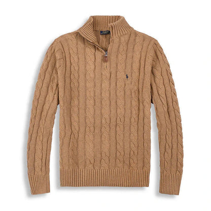 RL Knitted Quarter Zip