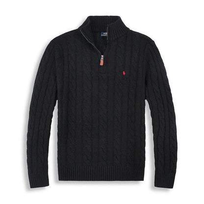 RL Knitted Quarter Zip