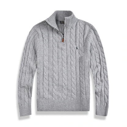 RL Knitted Quarter Zip