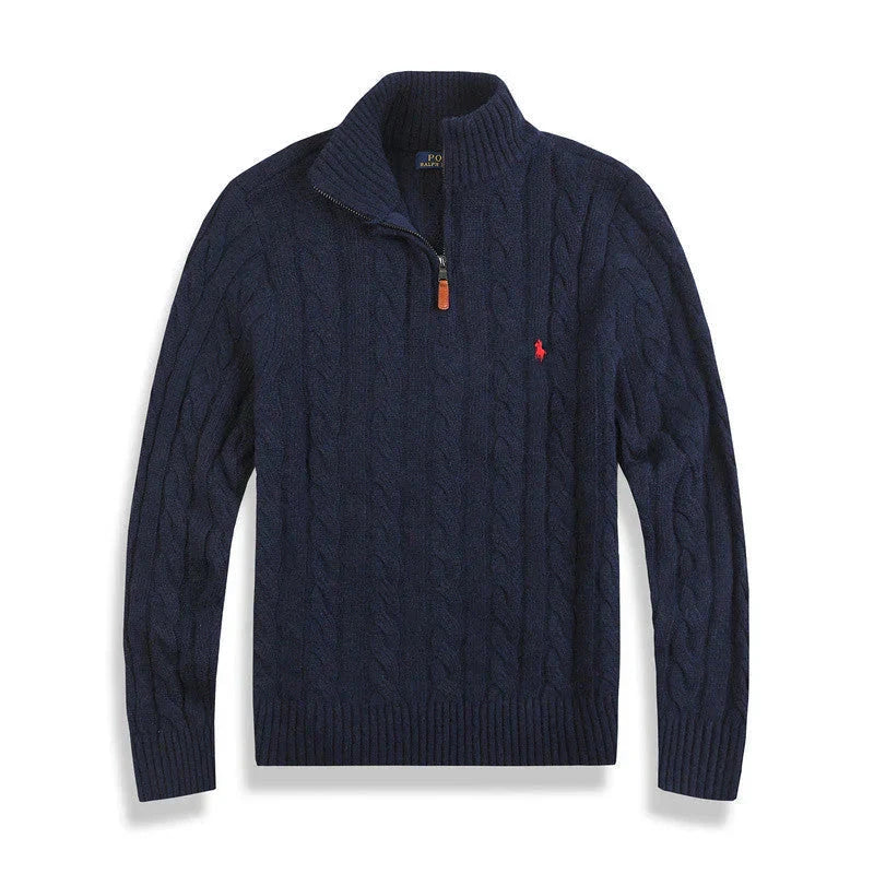 RL Knitted Quarter Zip