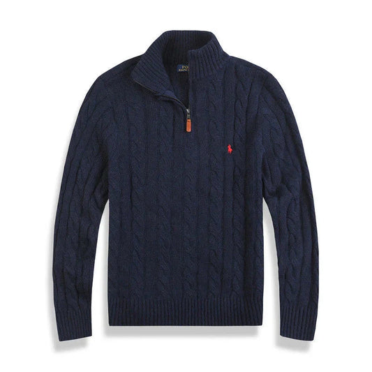 RL Knitted Quarter Zip